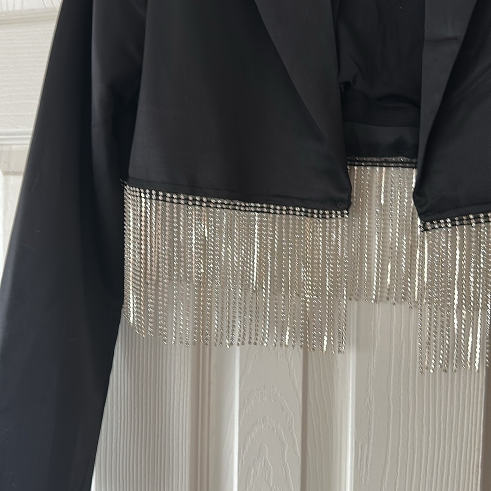 Black Fringe Jacket - Picture 2 of 2